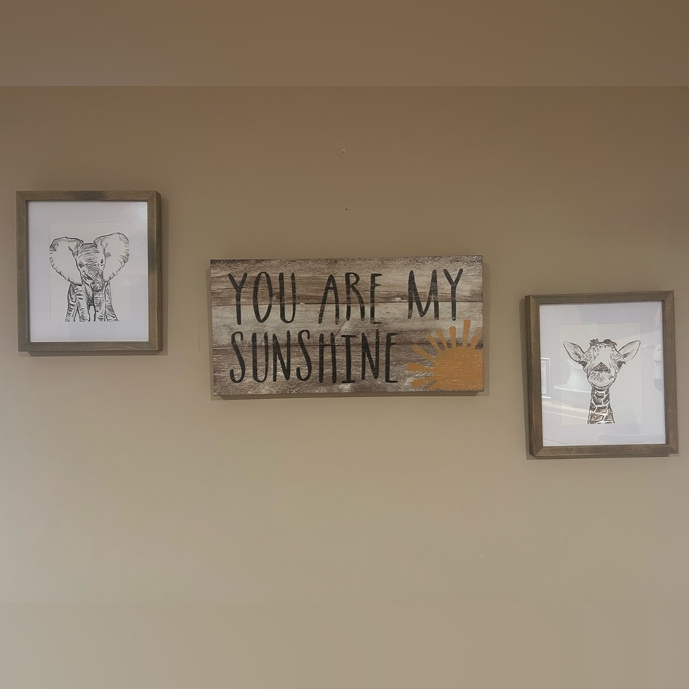 Safari theme wall art